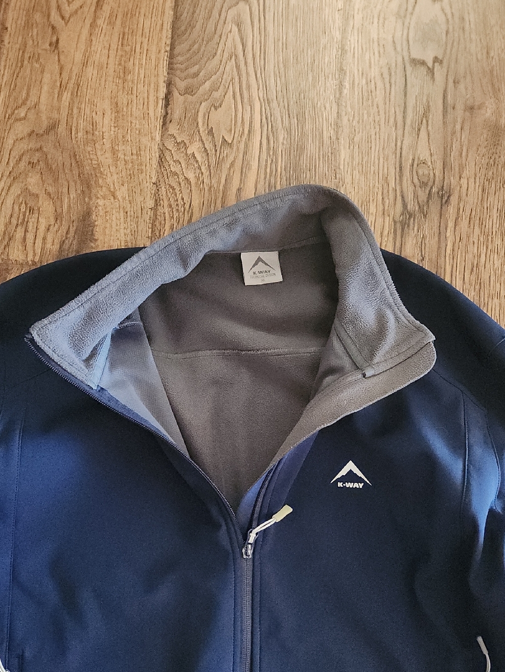 K-Way Men's Navy Performance Softshell Jacket - Picture 4 of 6